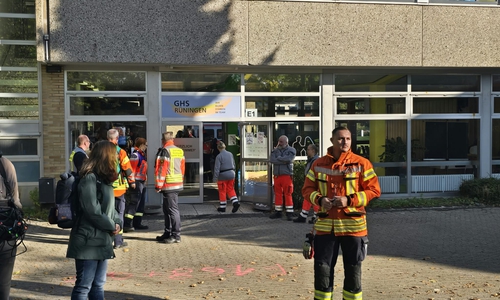 Die Anwohner werden in der Aula der Grund- und Hauptschule Rüningen untergebracht.