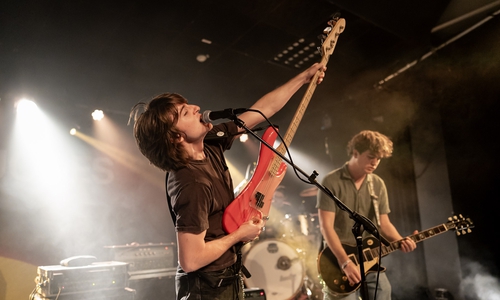 Die Band aus den USA lieferte eine energiegeladene Show.