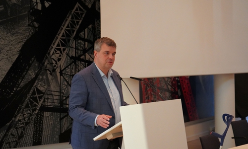 Landrat Dr. Alexander Saipa eröffnete die 10. Auflage der Gesundheitskonferenz im Kreishaus.