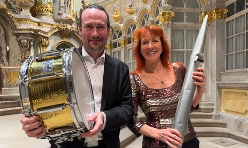 Matthias Grünert und Babette Haag.
