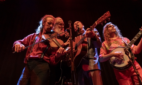 Bluegrass Cash im KufA Haus.