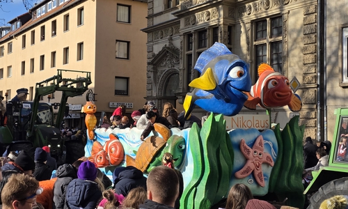 Auch Nemo und Dorie waren dabei.