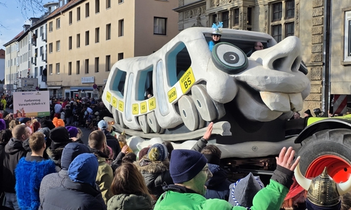 Auch dieser Zug rollte durch Braunschweig.