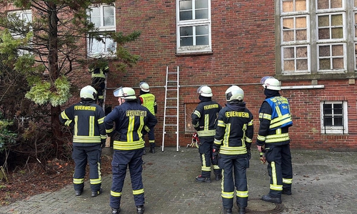 Einsatzstelle der Feuerwehr (Archiv)