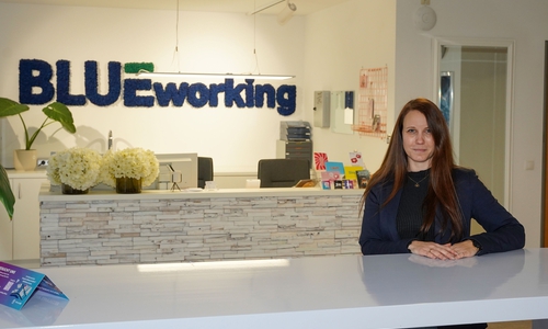 Janine Kundruweit ist Office Managering bei Blueworking in Braunschweig.