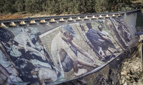 Auch der Künstler Guido van Helten wird zu Gast sein.