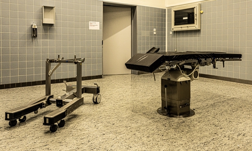 Impressionen aus einem verlassenen Krankenhaus.