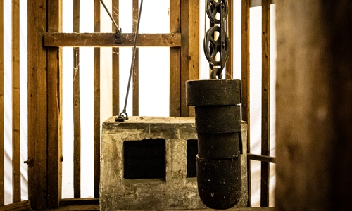 Impressionen aus einem verlassenen Krankenhaus.