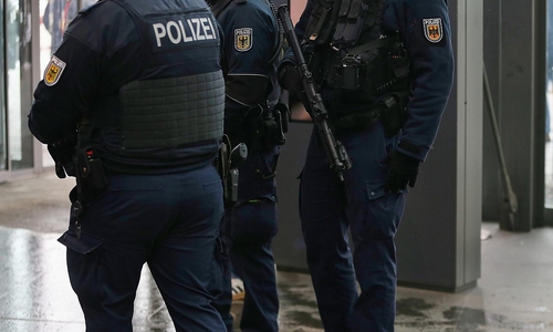 Bundespolizei im Bahnhof (Archiv)