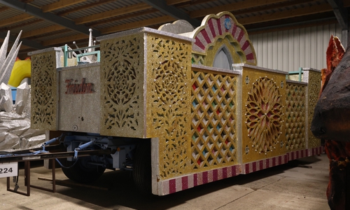 Motivwagen Schoduvel 2026 .