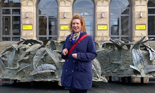 Sabrina Brandes übernimmt die Heimatpflege für das Kanzlerfeld.