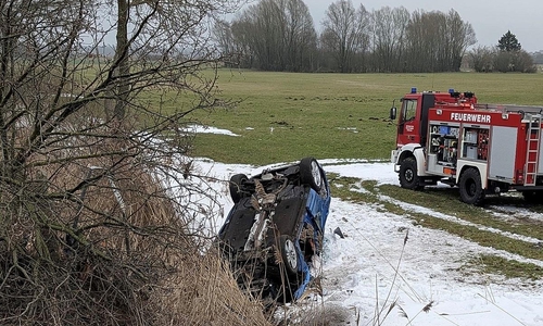 Unfall auf der B 209 (Archiv)