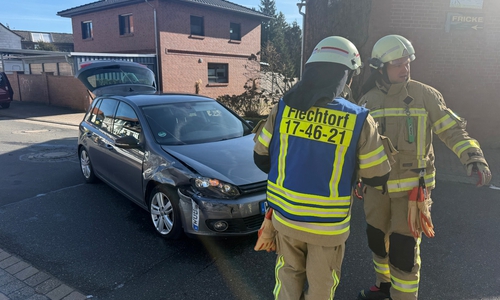 Das andere beteiligte Fahrzeug.