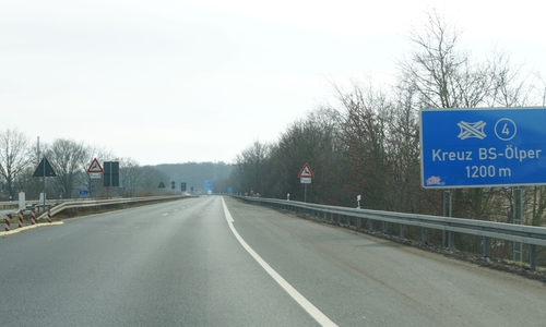 Die A392-Auffahrt von der Celler Heerstraße in Richtung Kreuz Ölper. Archivbild