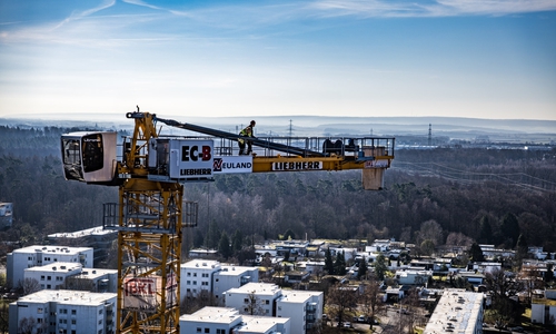 Foto von den Demontagearbeiten.