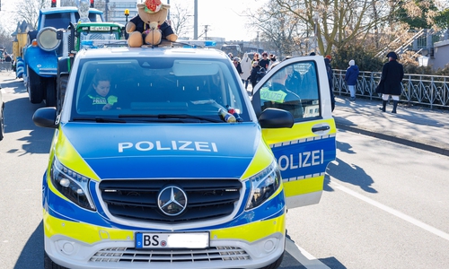 Auch die Polizei war mit dem diesjährigen Schoduvel zufrieden.
