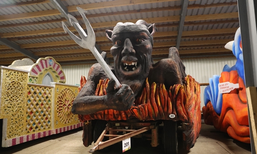 Motivwagen Schoduvel 2026 .