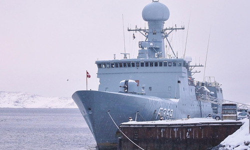 Dänisches Kriegsschiff in Grönland (Archiv)