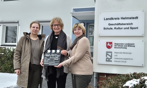 Ines Friede (NLQ), Ulla Grajcar und Ulrike Thier (beide Landkreis Helmstedt, Geschäftsbereich Schule) (v. li.).