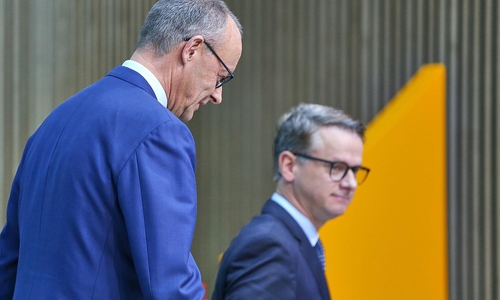 Friedrich Merz und Carsten Linnemann (Archiv)