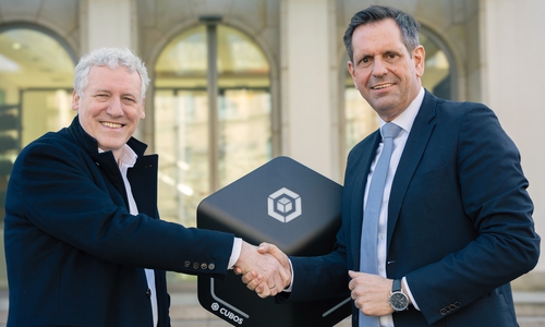 Marc Wille von Cubos (li.) und Olaf Lies.