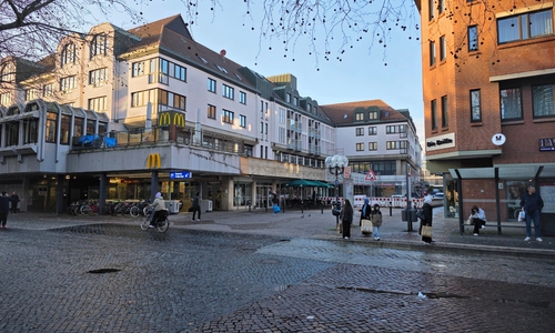 Im Welfenhof wird derzeit ein Edeka gebaut.