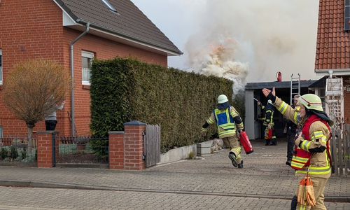Zahlreiche Kräfte waren im Einsatz.