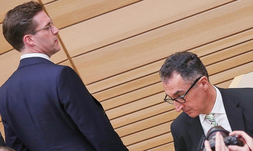 Manuel Hagel und Cem Özdemir am 08.03.2026