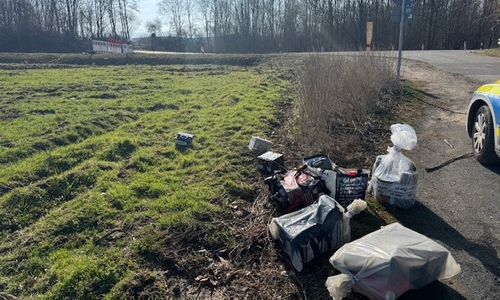 Hier wurde der Müll gefunden.