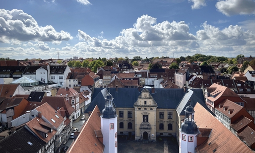Aussicht vom Juleumsturm.