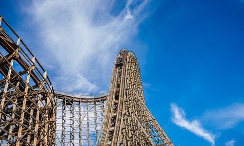 Europas höchste und schnellste Holzachterbahn wird 25.