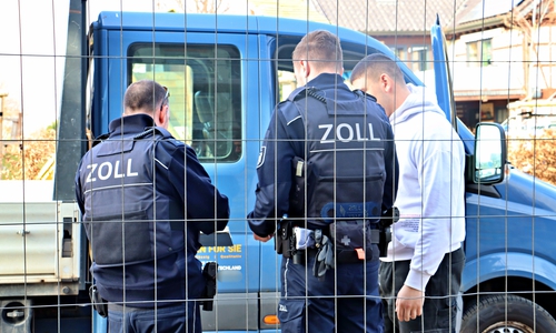 Der Braunschweiger Zoll überprüfte Baustellen der Region.