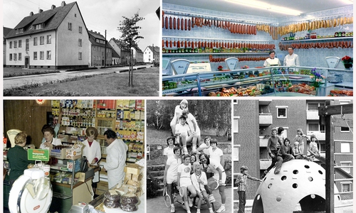 Fotocollage "Wahre Fotoschätze" – Aber wer kann zu den Bildern was sagen?