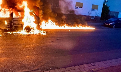 Fahrzeugbrand (Archiv)