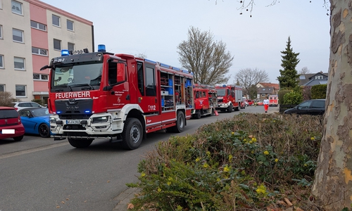 Die Feuerwehr war mit einem Großaufgebot vor Ort. 