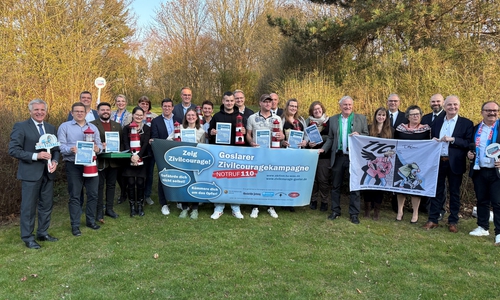 In Goslar wurden mutige Bürger geehrt.