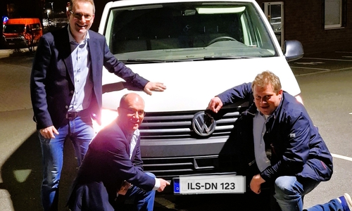 Die Ilseder CDU-Politiker (v.l.) Nils Weber, Andreas Leinz und Boris Lauenroth fiebern dem neuen Kennzeichen-Kürzel bereits entgegen.
