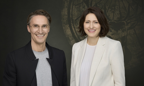 Florian Rehm, Aufsichtratsvorsitzender und Mehrheitsgesellschafter der Mast-Jägermeister SE Anna Weste, CEO Region Nordics L’Oréal