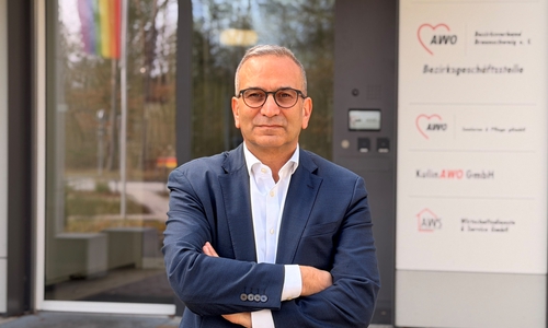 Rifat-Fersahoglu-Weber, Vorstandsvorsitzender des AWO-Bezirksverbandes Braunschweig e.V., fordert eine Veränderung struktureller Rahmenbedingungen für mehr Geschlechtergerechtigkeit.