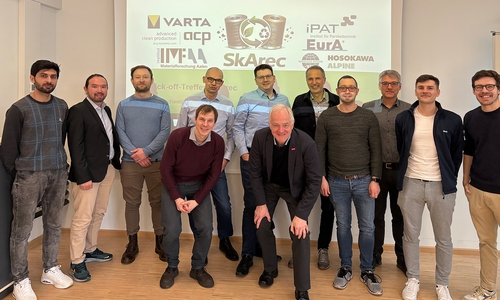 Kick-off-Treffen für das Forschungsprojekt SkArec in Braunschweig.