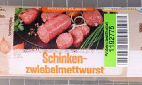 Das betroffene Produkt.