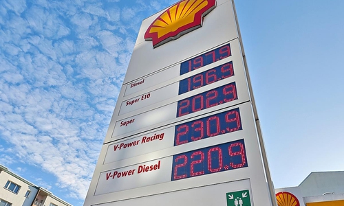 Shell-Tankstelle am 04.03.2026