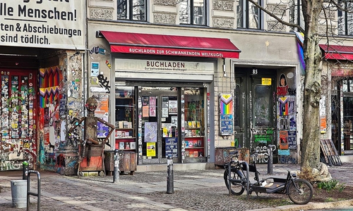 Buchladen "Zur schwankenden Weltkugel" (Archiv)