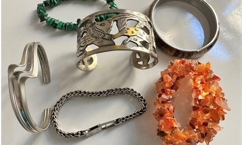 Einige der gefundenen Gegenstände.