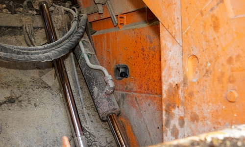 Im Fahrzeuginneren ist auf beiden Seiten eine Kamera in der Außenwand verbaut, die den Biomüll optisch erfasst.