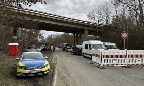 Die Polizei zog eine positive Bilanz der Kontrolle.
