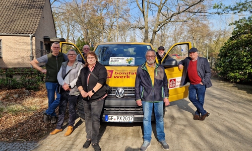 Das Fahrer-Team vom Friedhofsmobil geht bald wieder regelmäßig auf Tour.
