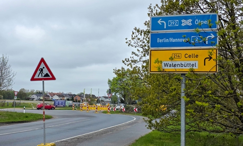 Die Celler Heerstraße wird saniert (Archivbild).