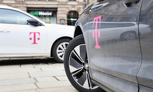 Telekom-Fahrzeuge (Archiv)