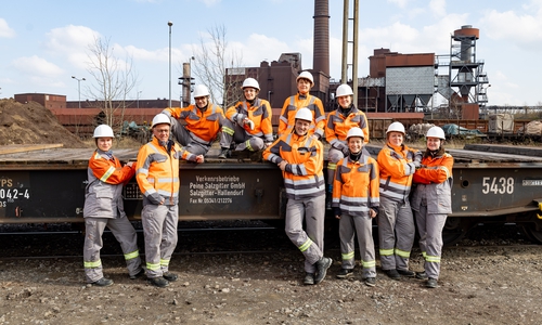 Das Eisenbahntheater "Hüttenwerk" hat die Stahlindustrie in Salzgitter im Blick.
